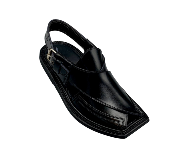 Premium Double Gear Takidar Cut Shape Black - Image 2