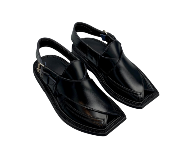 Premium Double Gear Takidar Cut Shape Black - Image 3